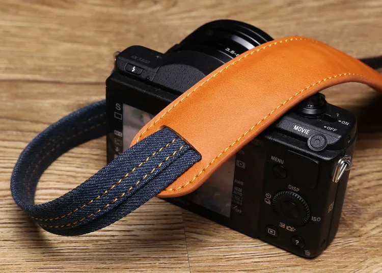 Roadfisher джинсовый винтажный ремень на плечо для камеры ручной работы шейный Canon Nikon