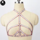 Женский бюстгальтер на бретельках, в готическом стиле