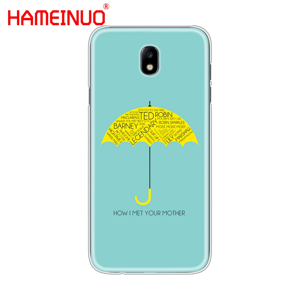 HAMEINUO Как я встретил вашу маму himym цитаты чехол для телефона Samsung Galaxy J3 J5 J7 2017 J527 J727