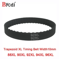 xl timing belt 88xl90xl92xl94xl96xl rubber timing pulley belt 10mm width closed loop toothed transmisson belt pitch5 08mm