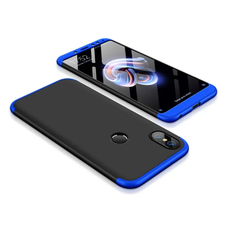 Светло-Серый Xiao mi redmi note 5 Чехол redmi note 5 pro чехол 360 Полное заднее покрытие чехол mi 9 8 lite a2 redmi 5 plus s2 note 6 pro note 7 global - Цвет: Светло-Серый