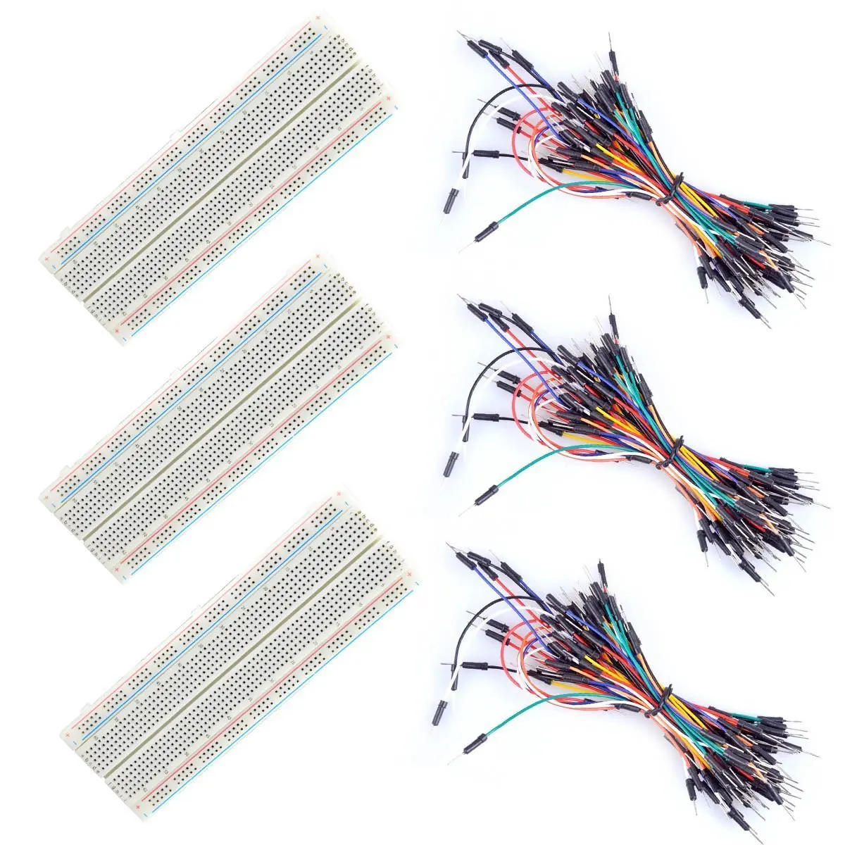 Макетные платы Proyotype без пайки с 3 соединительными проводами для Arduino шт. 830