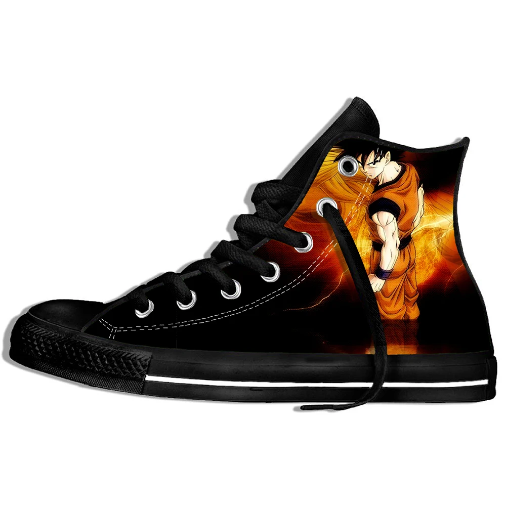 Dragon Ball Z Shoes Mens 3D Super Saiya Son Goku Brolly Printed Sneakers Hombre Casual | Обувь