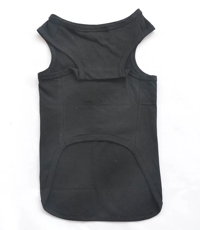 1 шт. весенний летний топ для больших собак модная Однотонная футболка одежда