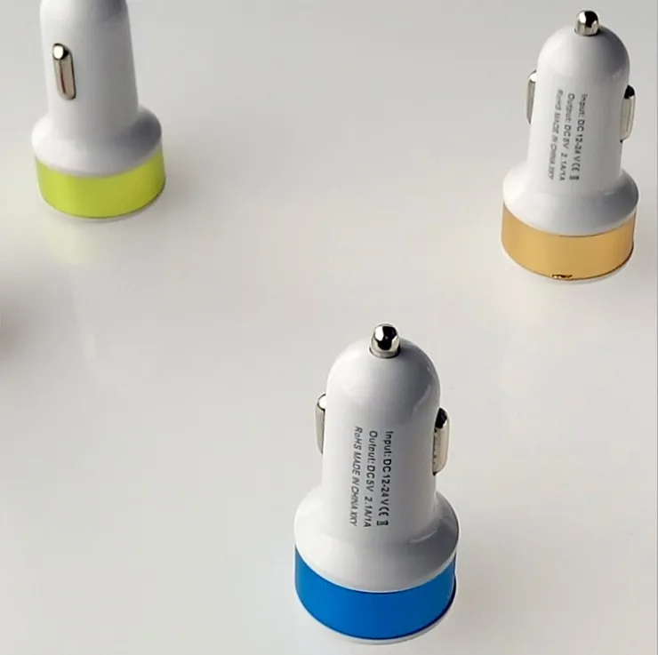 SUOZUN 2 USB выход Автомобильное зарядное устройство 2.4A Макс (реальный) Быстрая