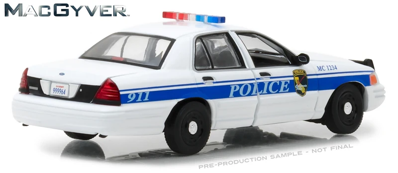 GreenLight 1:43 2003 Ford Crown Victoria перехватчик бутиковый автомобиль из сплава игрушки для