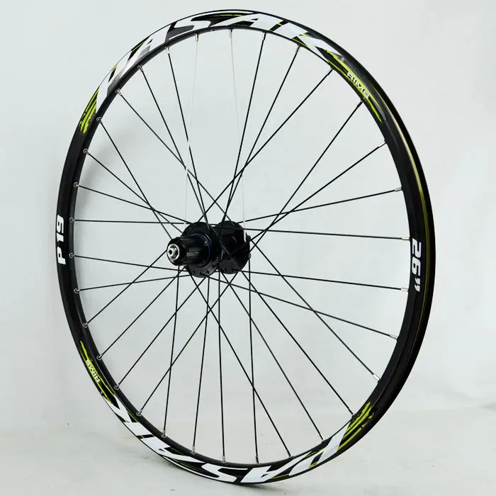 27.5 Black Hub Green Mtb 26 29 27,5 ER 32 отверстия дисковый тормоз Горный велосипед задние колеса шесть отверстий Центральный замок MTB велосипед задние колеса 4 герметичные подшипники - Цвет: 27.5 Black Hub Green