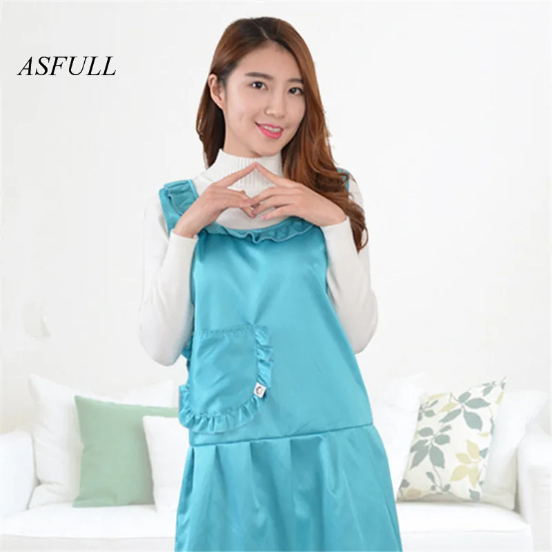 ASFULL 2017 Новый фартук в Корейском стиле рабочая одежда кухонные принадлежности