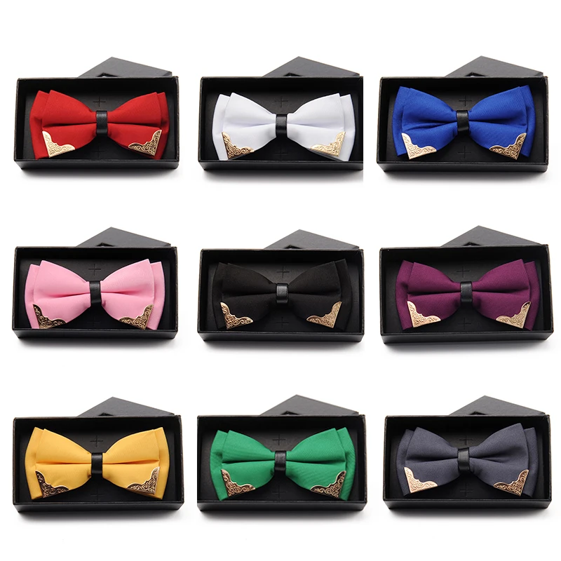 Высококачественный галстук-бабочка для жениха 2017 дизайнерский брендовый