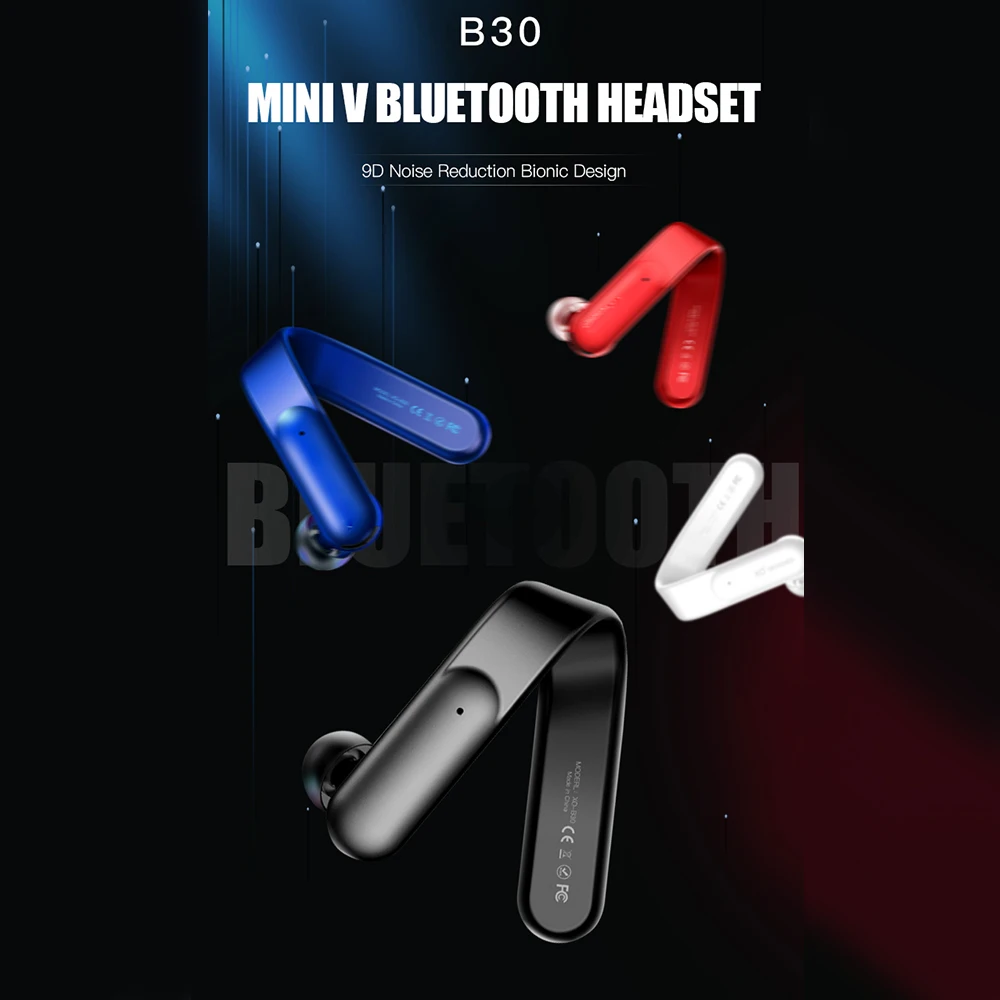 Умная мини гарнитура Bluetooth 5 0 с защитой от отпечатков пальцев и пыле влагозащитой
