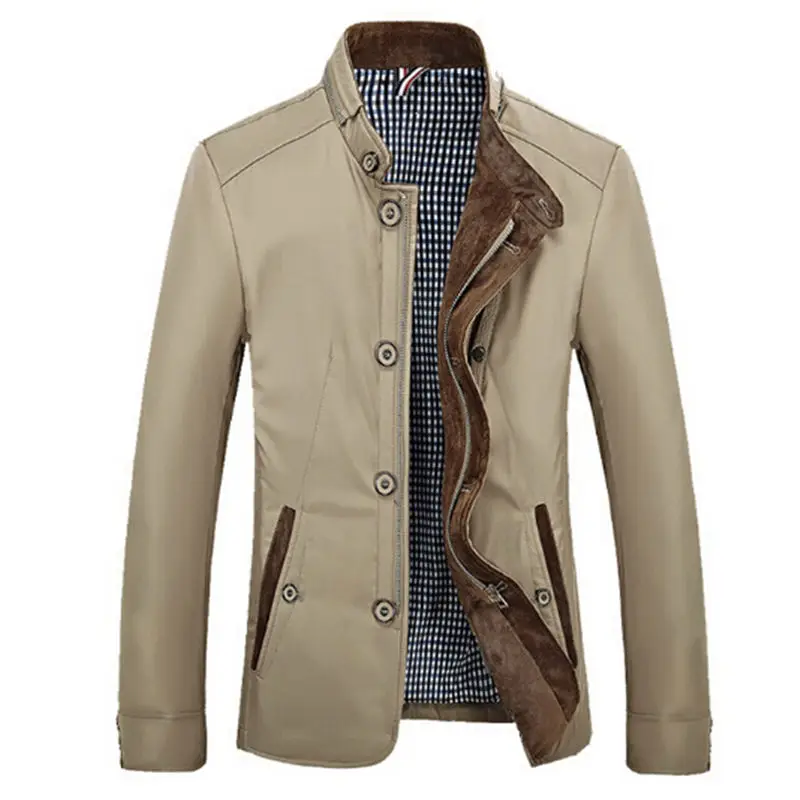 2018 Высокое качество Мужские куртки модное элегантное пальто осень зима