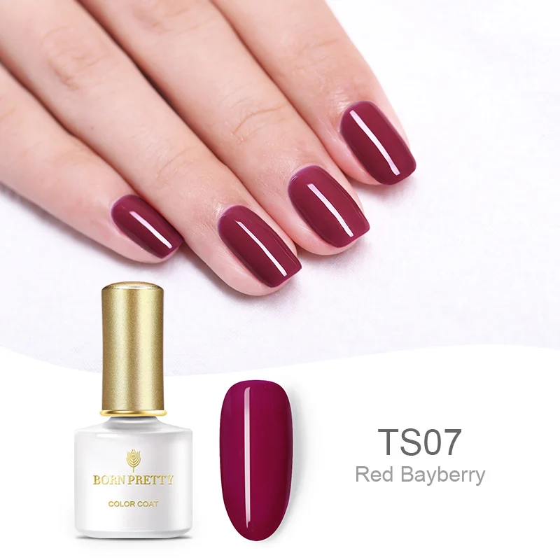 BP-TS07 BORN PRETTY Opal Jelly Гель-лак для ногтей 6 мл полупрозрачный белый розовый лак замочить от маникюра УФ-гель для дизайна ногтей лак - Цвет: BP-TS07
