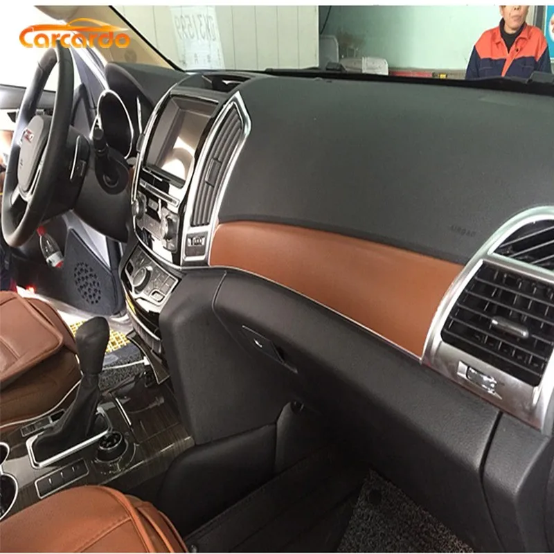 Carcardo кожаный узор виниловая наклейка на машину обертывание самоклеющаяся пленка