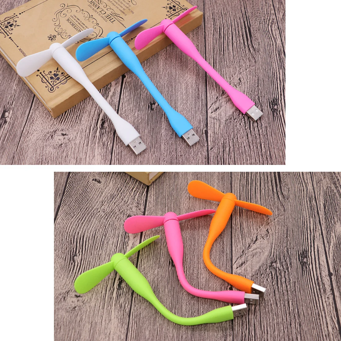 NOYOKERECreative USB вентилятор гибкий портативный съемный мини вентиляторы для всех