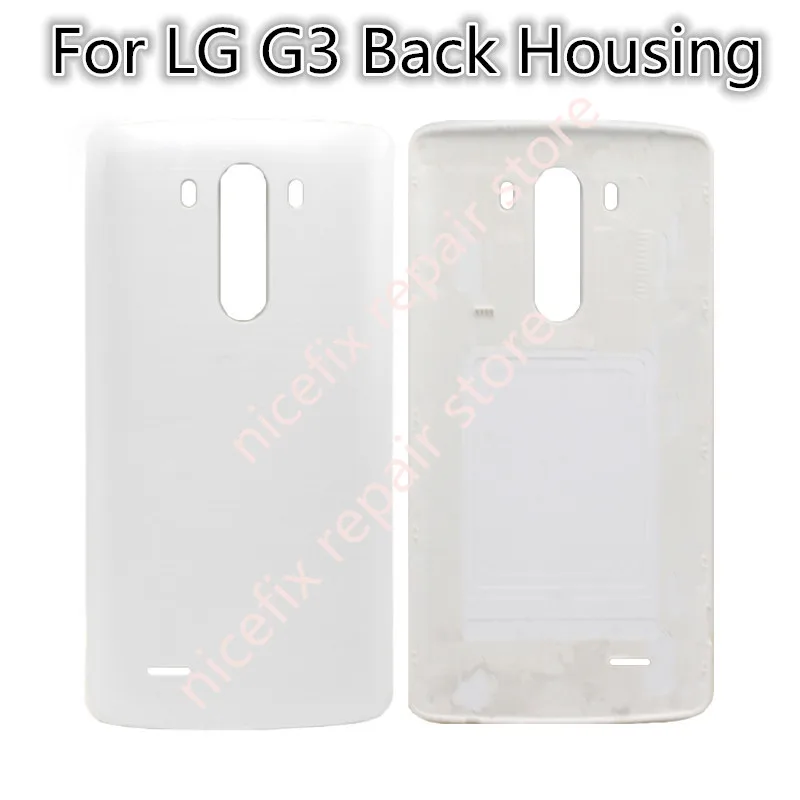 Для LG G3 D855 D850 черный/белый/золотой задняя крышка корпуса батареи чехол Крышка