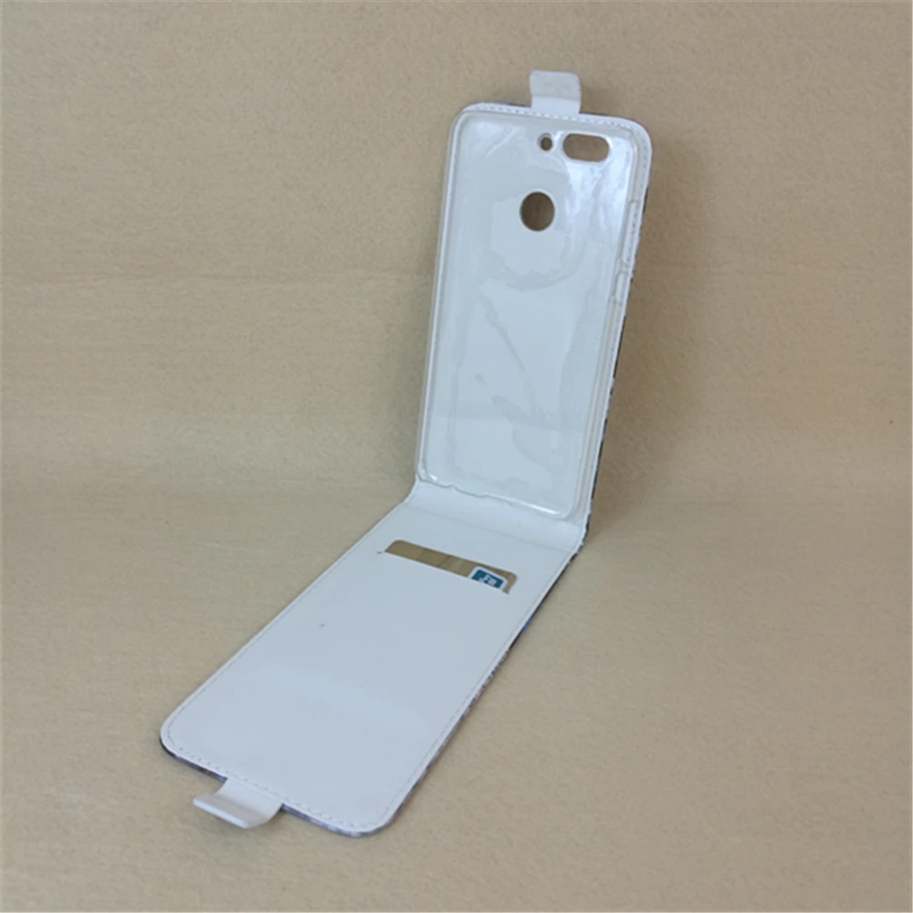Для Huawei Nova 2 Plus 5 дюймов с двумя sim картами милый флип чехол открытая/вверх задняя