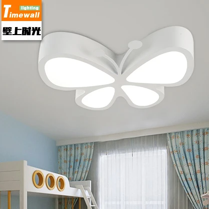 CM059led мультфильм бабочка дети потолочный светильник современный простой теплый