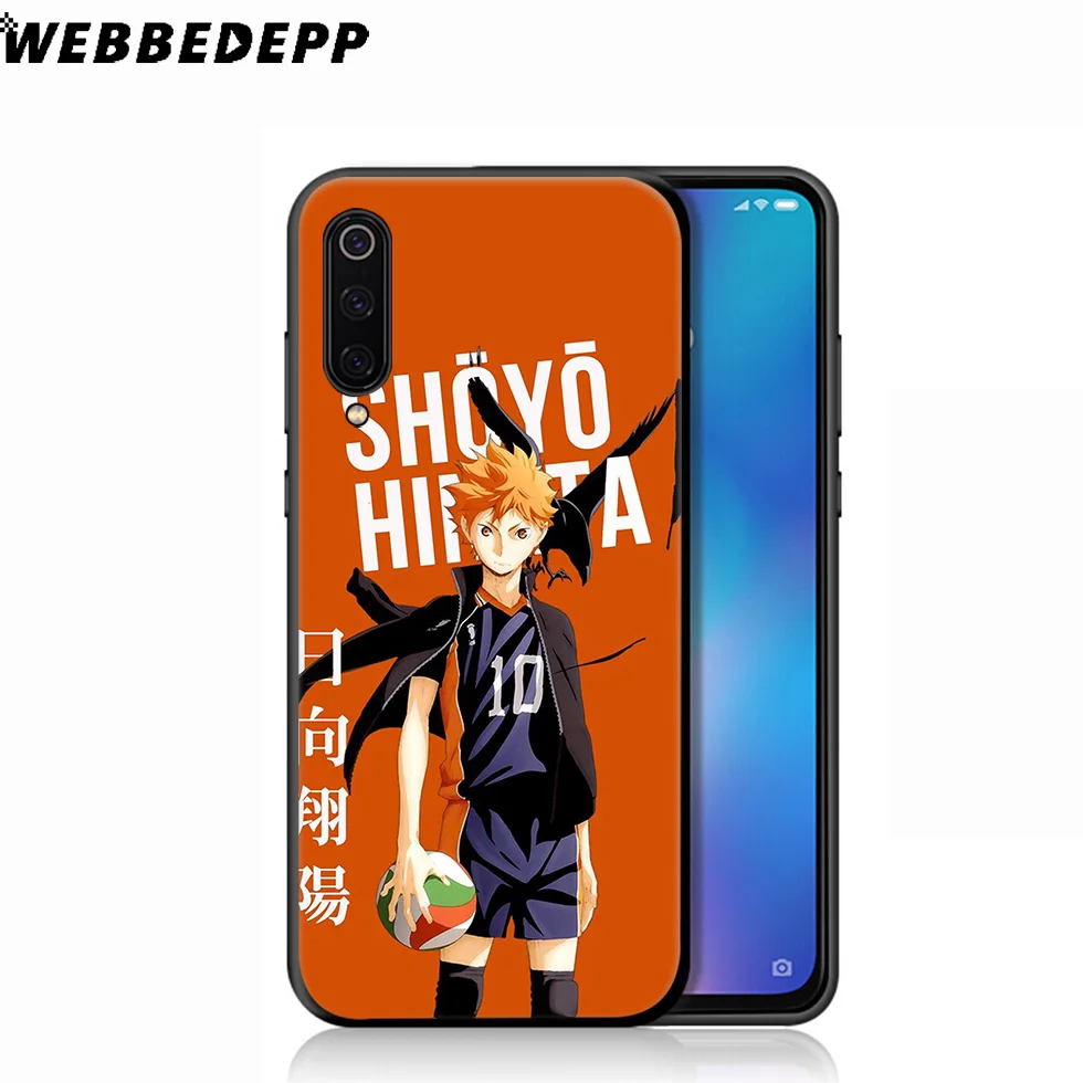 WEBBEDEPP Haikyuu Anime Soft Case for Xiaomi Mi 9T 9 8 SE 6 A1 A2 A3 Lite MiA1 MiA2 MiA3 F1 MAX 3 Mi8 CC9E CC9 |
