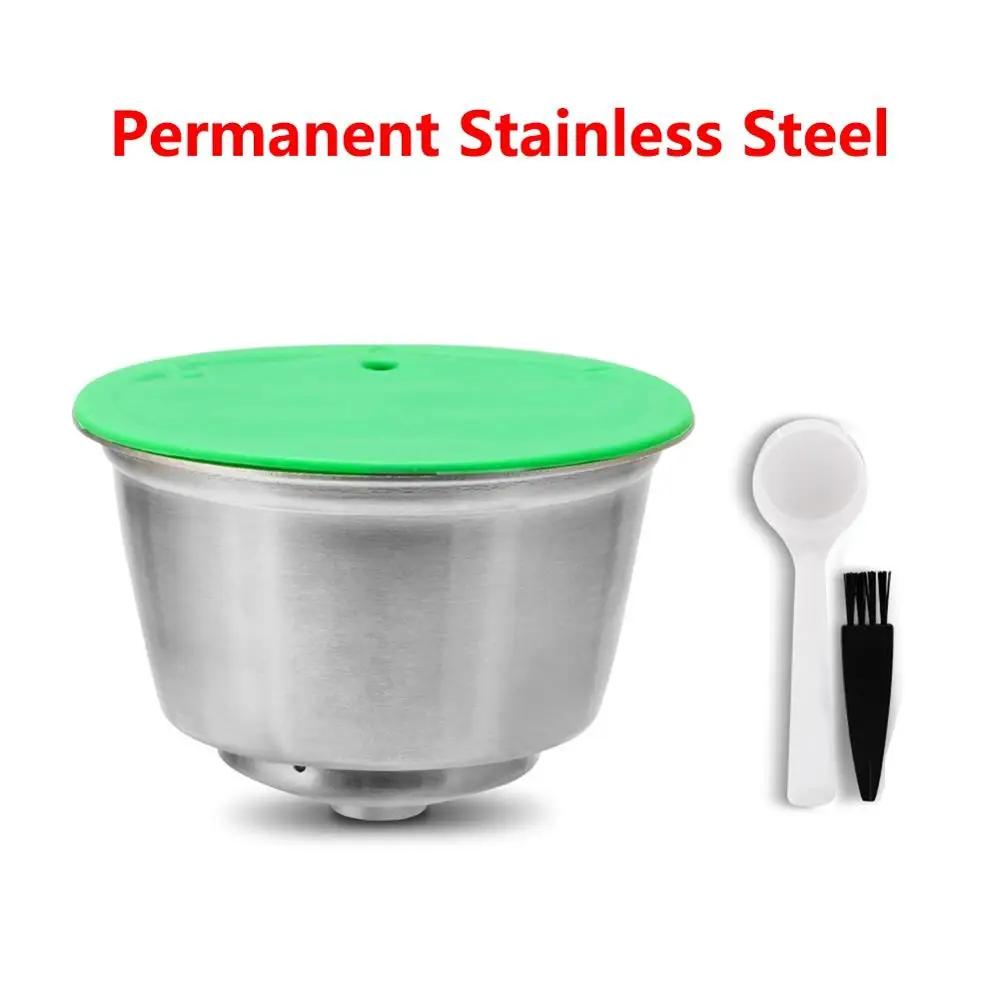3pcs Steel Многоразовые кофейные капсулы для nescafе из нержавеющей стали, капсульные капсулы, капсулы Crema, Перманентный кофейный фильтр - Цвет: 3pcs Steel