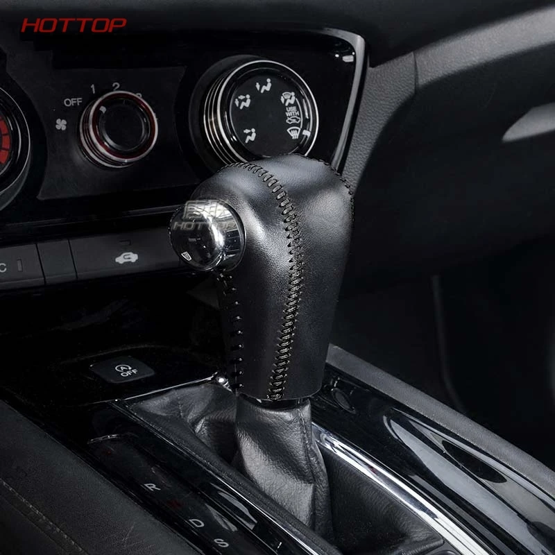 Кожаный Рычаг переключения передач Hottop чехол для ручного шитья защитный рукав