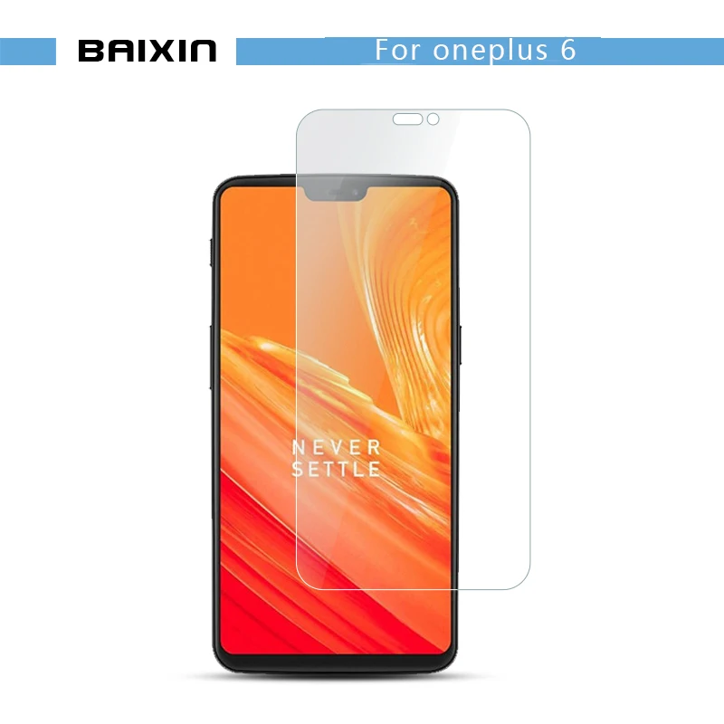 Baixin закаленное стекло для Oneplus 6 2.5D 9H защита экрана против царапин|Защитные стёкла