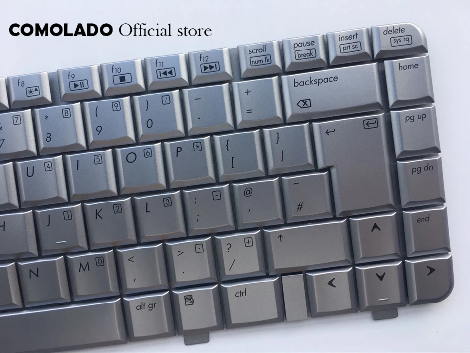Британская клавиатура для HP Compaq Pavilion DV4 DV4-1000 DV4-1100 серии Серебряная британская
