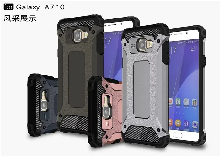 Противоударный чехол для телефона TRISEOLY Samsung Galaxy A7 2016 A710F A710 SM защитный 2016|Сумки