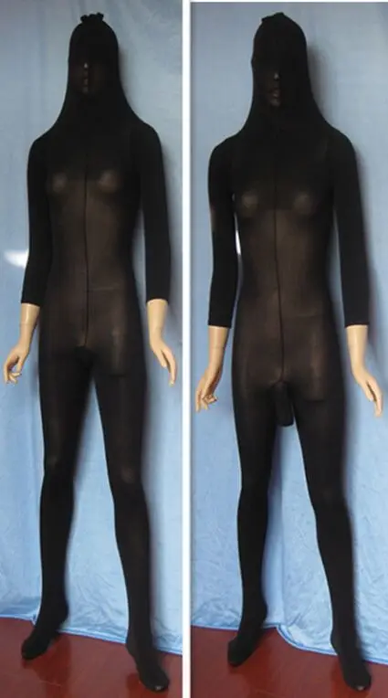 Новинка большие размеры 200D женские и мужские колготки консилер zentai эластичные