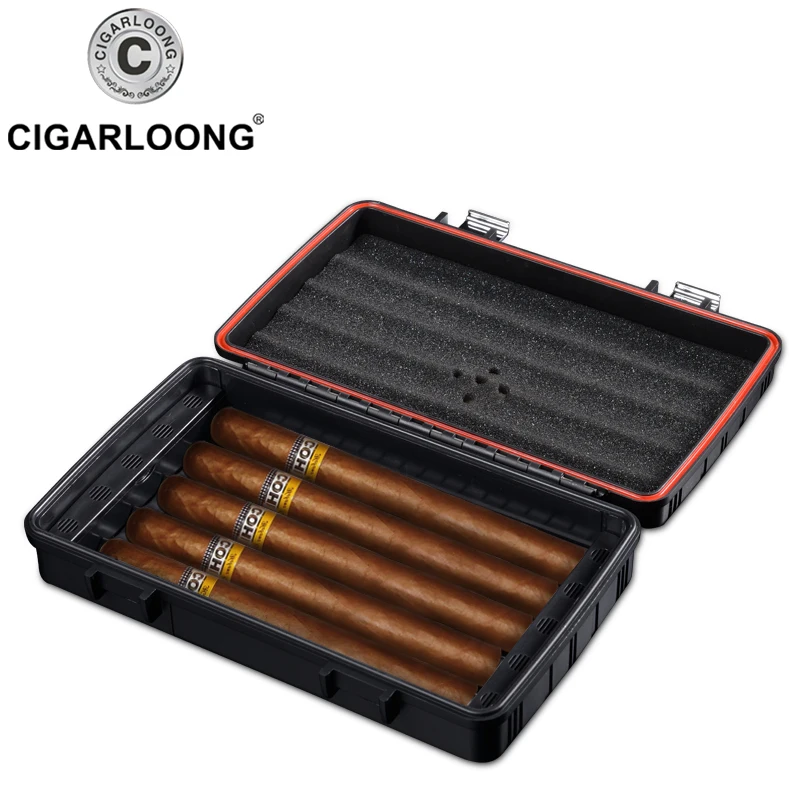 Супер светильник humidor переносная коробка для сигар Подарочная путешествий с