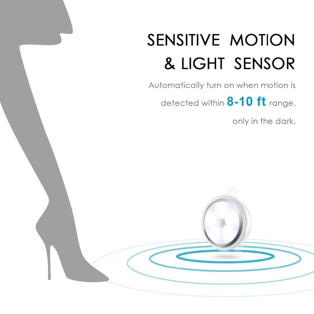 Light sensor light 10 LED indoor infrared night body 3-5M range | Освещение