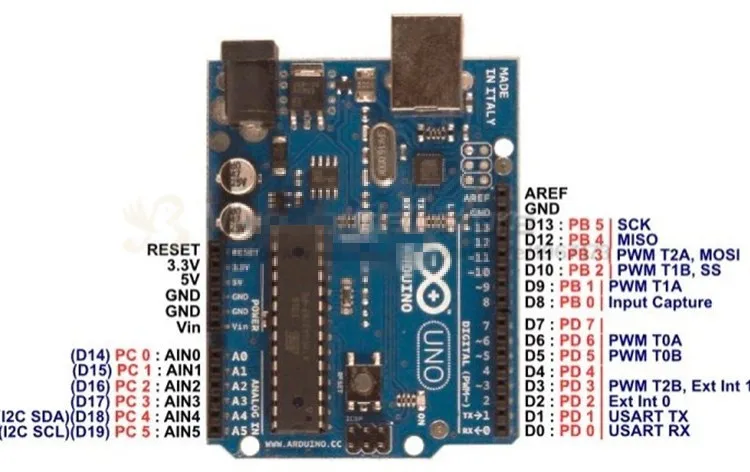 Бортовой робот-система управления 6 DOF/4 DOF Arduino uno r3 для 5 В 4A импульсный источник