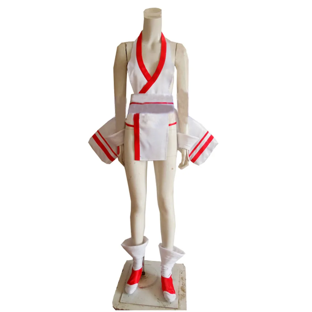 

2020 King Fighters 98 Mai Shiranui Cosplay Costumes In White