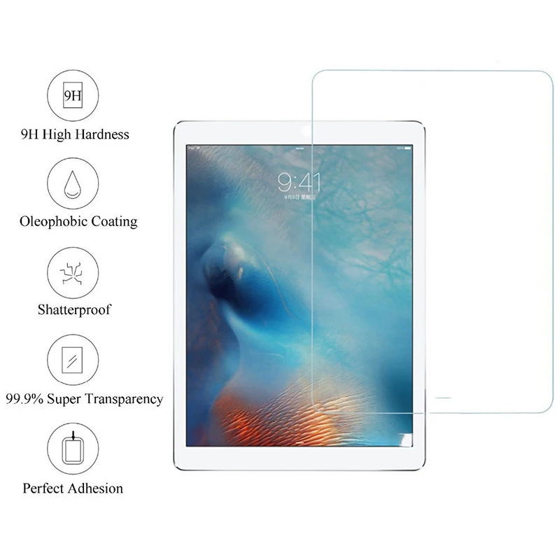 2 шт. закаленное стекло для защиты экрана Противоударная защита планшетного ПК