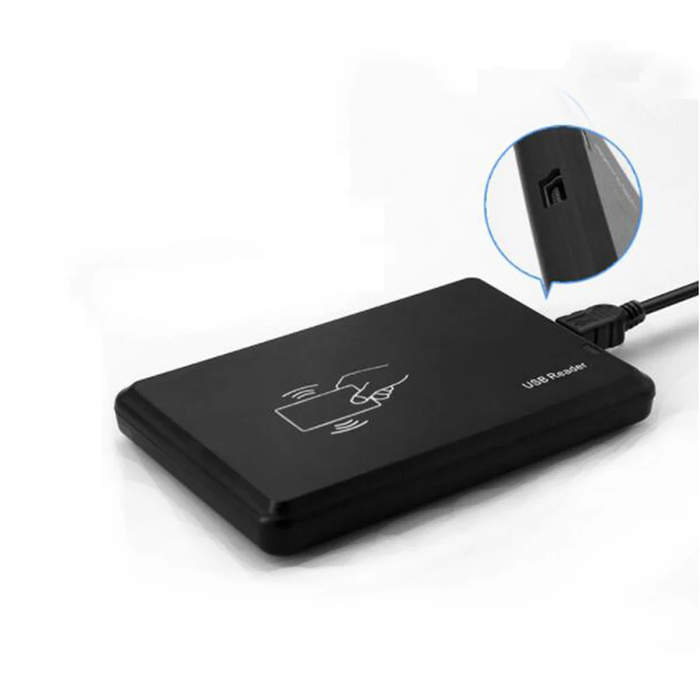 13,56 МГц RFID NFC десятичной USB считыватель и писатель для Mifare1KS50 FM1108 Fudan08 ISO14443A Сверхлегкий