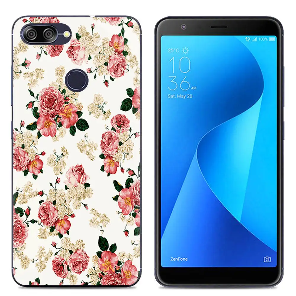 Phone Case For Asus Zenfone Max Plus (M1) / ZB570TL 5.7-inch Cute Cartoon High Quality Painted TPU Soft |