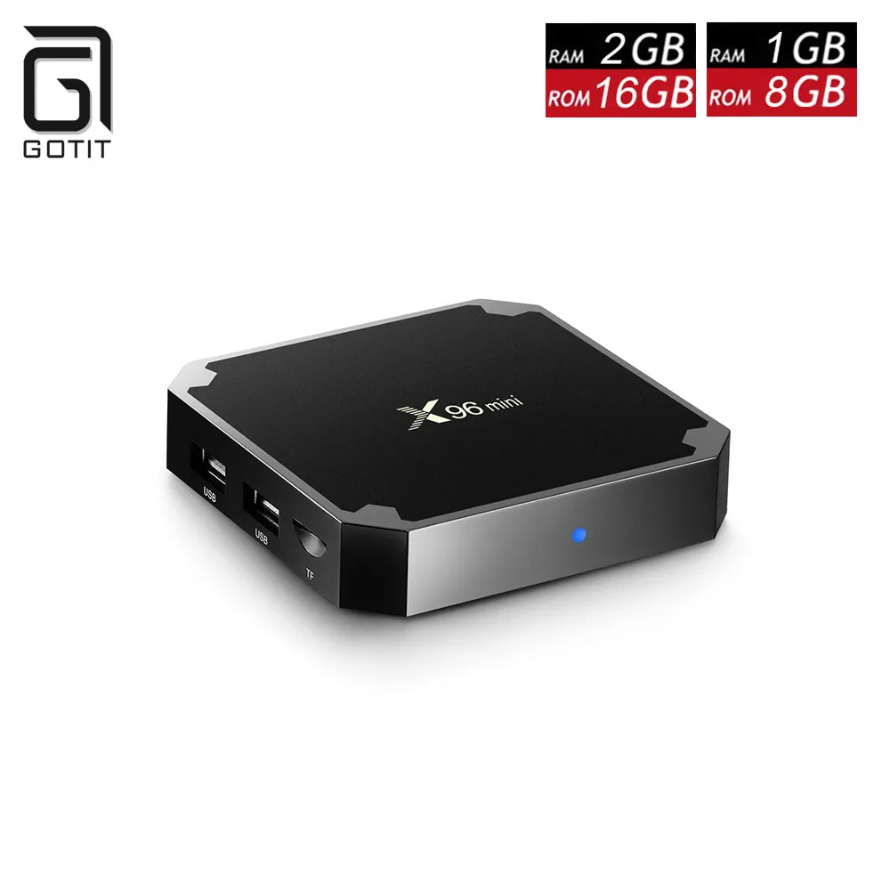 Gotit X96 Мини Android 9 0 Смарт ТВ коробка 2GB16GB 1GB8GB Amlogic S905W Четырехъядерный 4K 30tps WiFi 2 4 GHz