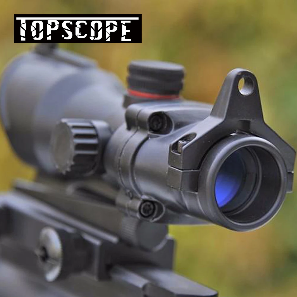 

ACOG 1x35 Hunting Red Green Dot Sight Scope Tactical Riflescope For Air Rifle