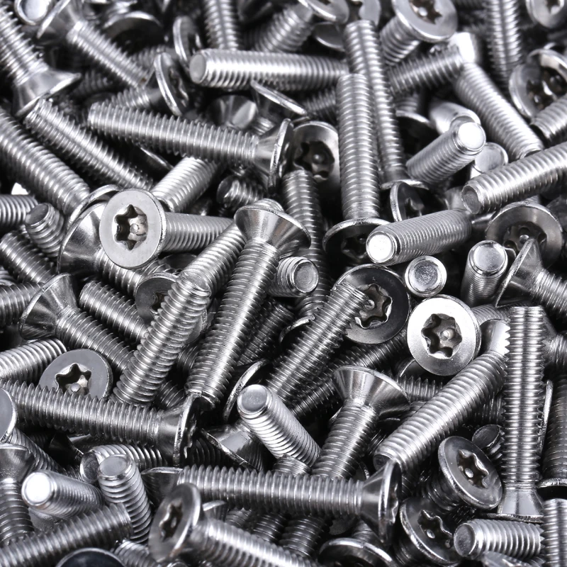 20 шт. M4 нержавеющая сталь Security Torx с винтом для столбца противоугонная машина