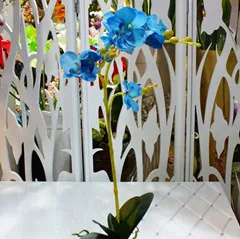 Искусственные цветы орхидеи 2 шт. упак. для украшения дома вечеринок креативный