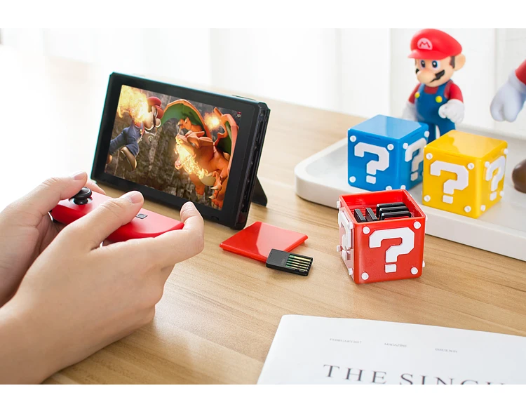 Вопрос коробка для Ns switch игровая карта TF Лента Для Хранения Чехол для коллекции портативный прием Марио Mmooth Shell аксессуары