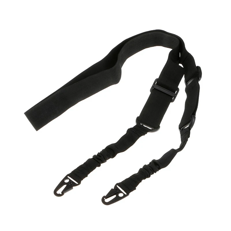 

Adjustable Tactical Gun Sling Dual Point Bungee Sling Airsoft Rifle Strap Belt Gun Rope Shooting Hunting Accessories Gun Strap