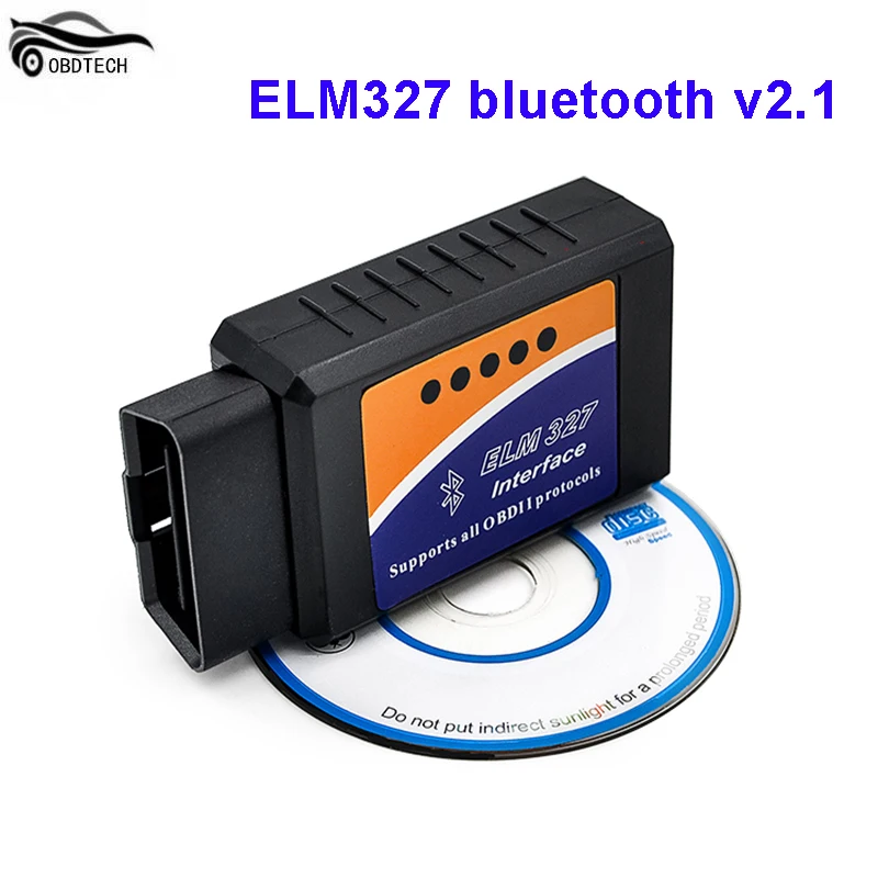 2017 Горячая Распродажа Bluetooth ELM327 V2.1 интерфейс работает на Android Torque Elm 327 OBD2 OBDII