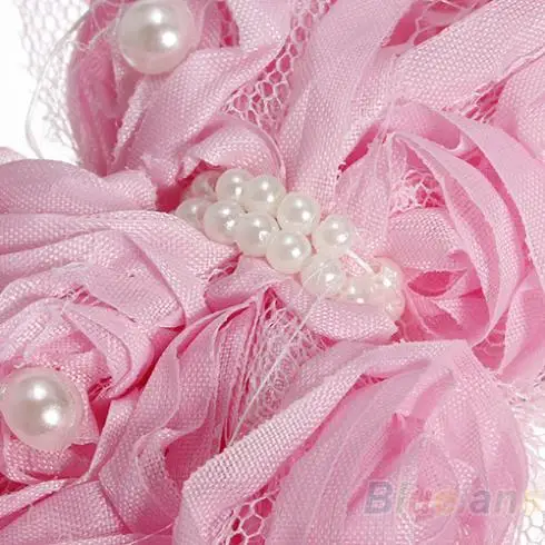 Женская повязка на голову с жемчужинами розовым бантом|flower headdress|hairband flowerpearl headband