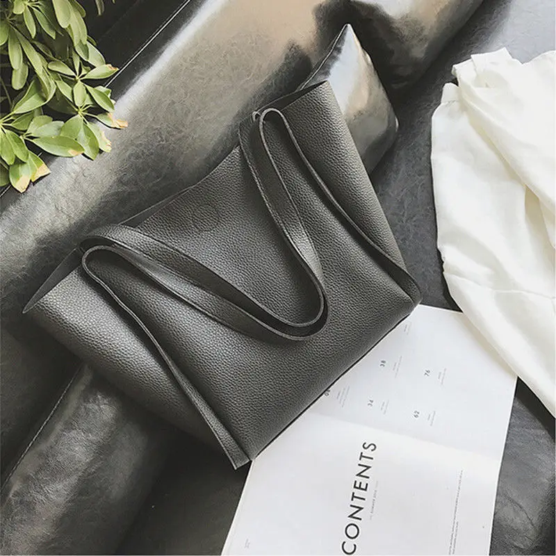 

2PCS Fashion Women Handbag Shoulder Bags Tote Purse Messenger Hobo Satchel Bag