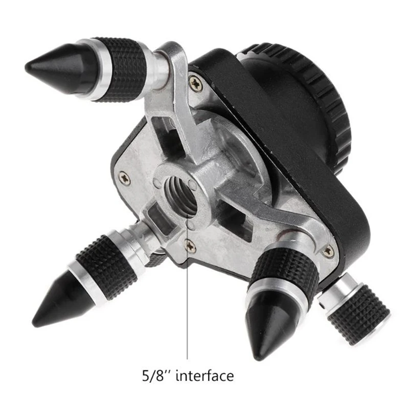 1/4 дюймовый интерфейс Регулировка уровня вращения штатив кронштейн конверсии