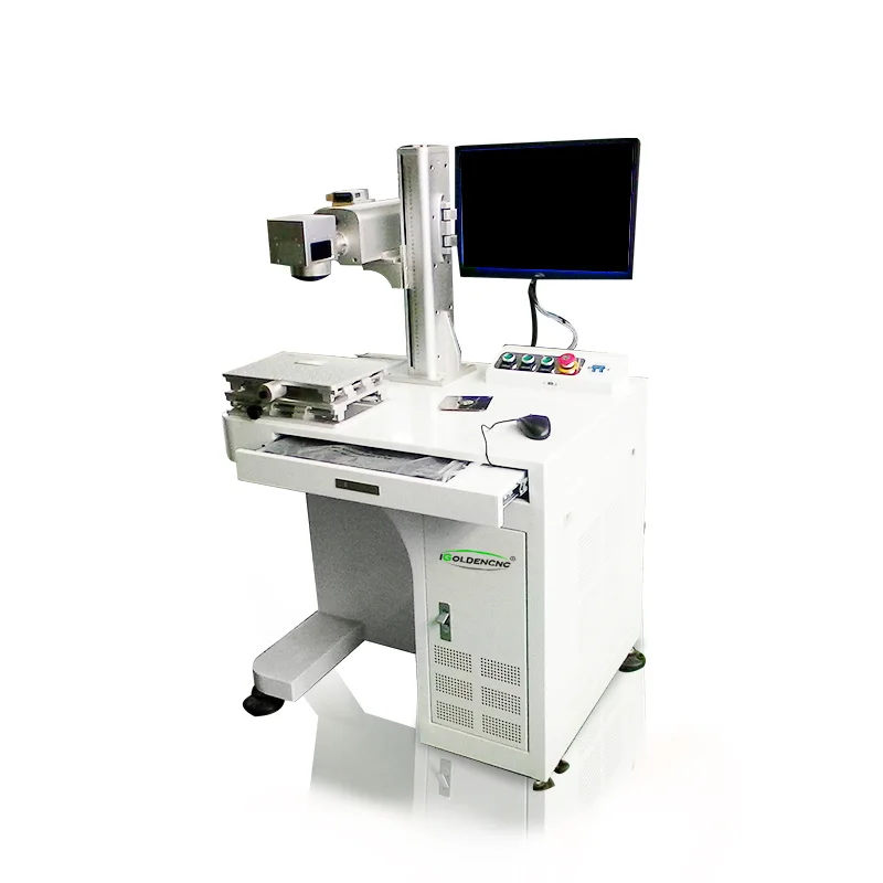 Raycus 30 Вт Золотое кольцо маркировочная машина лазерное оборудование для