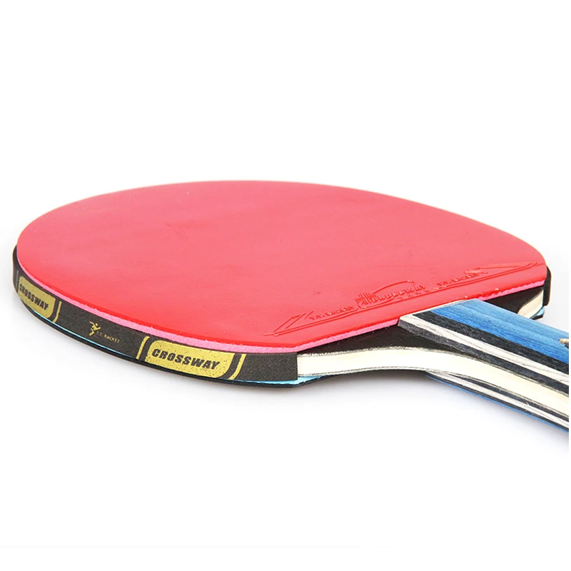 Ракетка для настольного тенниса 2 шт. легкая резиновая ракетка пинг-понга с