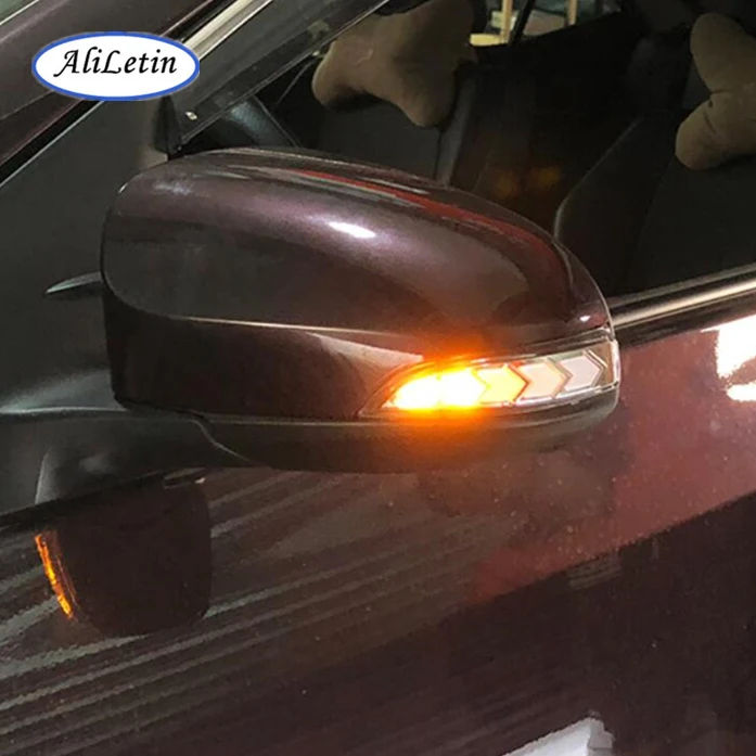 Для Toyota Camry XV50 Corolla E170 Prius C Venza Avalon Scion боковое зеркало заднего вида динамический