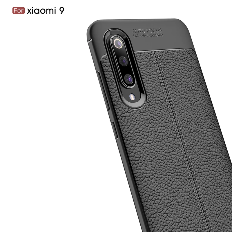 Чехол Wolfrule для Xiaomi Mi 9 чехол Mi9 модный силиконовый Прочный Гибридный в стиле личи