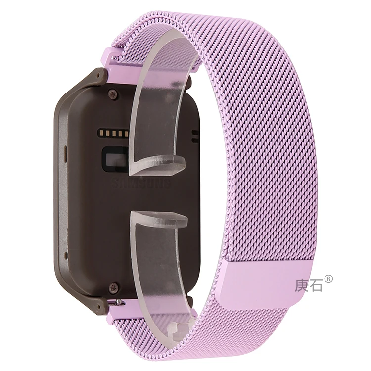 Ремешок для часов Gengshi Milanese loop samsung galaxy watch3 41 45 watch42 46 мм active active2 gear sport S3|Ремешки